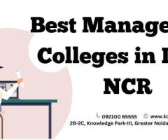 Best Management Colleges in Delhi NCR