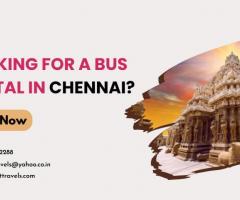 Bus For Rent in Chennai - 1