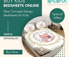 Buy Kids Bedsheet Online in India - 1
