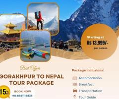 Nepal Tour Package from Gorakhpur