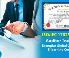 ISO 17025 Internal Auditor Training Online