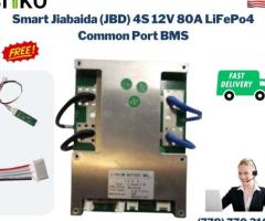 Smart Jiabaida (JBD) 4S 12V 80A LiFePo4 Common Port Battery protection module