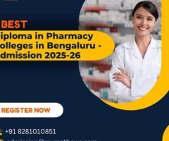 Best Diploma in Pharmacy Colleges in Bengaluru - Admission 2025-26