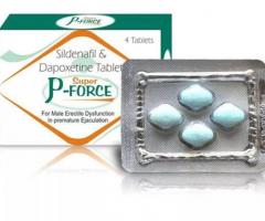 Buy Super P Force 100mg Tablet Online - Experience Dual Action Pleasure!