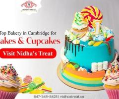 Top Bakery in Cambridge for Cakes & Cupcakes | Nidha's Treat