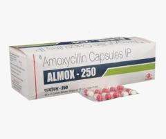 Buy Almox 250mg Tablets Online |  Amoxicillin 250mg