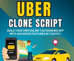 Uber Clone Script - Quickest Solution To Launch A Taxi Booking App