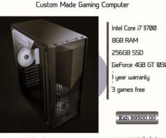 Newly built custom core i7 desktop with 4GB GT 1030