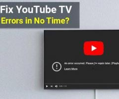 Fix YouTube TV Playback Errors in No Time