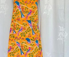 Stylish Hand Block Print Aprons for Women