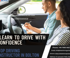 Master Driving with Expert Driving Instructors in Bolton