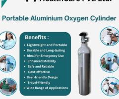 Portable Aluminium Oxygen Cylinder On Sale By F7 Healthcare Pvt. Ltd.|8500890123