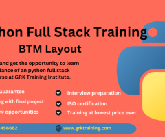 Python Full Stack Training in BTM Layout- Learn with Experts