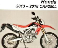 Honda CRF250L Service Manual: 2013-2018 | Cyclepedia Service Manual