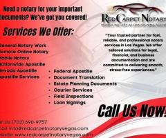 Need a reliable notary in Las Vegas?