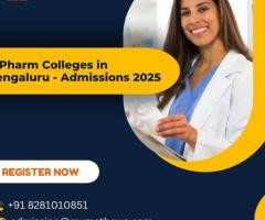 B.Pharm Colleges in Bengaluru - Admissions 2025