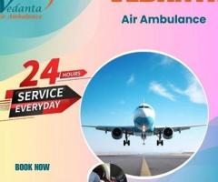 Hire Vedanta Air Ambulance Service in Bhubaneswar with All Advanced Medical Gadget