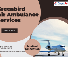 Book Trusted Air Ambulance Service in Bagdogra In Emergency