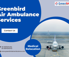 Greenbird Air Ambulance Service in Chandigarh For Safety & Security