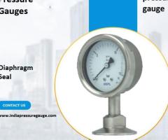 Sanitary Pressure Gauges - Diaphragm Seal | India Pressure Gauge