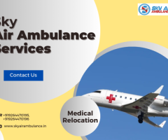 Book Air Ambulance Service in Patna For Safer Transportation