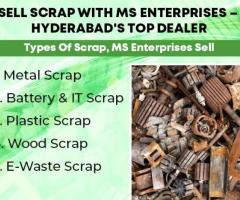 Sell Scrap with MS Enterprises – Hyderabad's Top Dealer