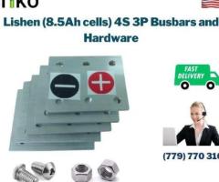 Lishen (8.5Ah cells) 4S 3P Busbars and Hardware