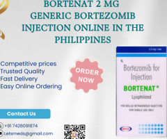 Bortenat 2 mg Bortezomib Injection Online Price in the Philippines