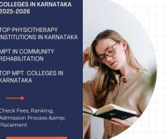 Best MPT in Community Rehabilitation Colleges in Karnataka 2025-2026