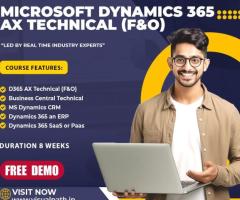 MicroSoft Dynamics Ax Training | Dynamics 365 Online Course