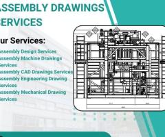 Experience The Best Assembly Drawings Services in the USA