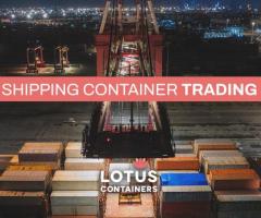 Buy and sell shipping containers | LOTUS Containers