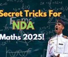 SECRET TRICKS FOR NDA MATHS 2025!