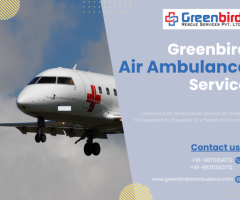 Easy And Safe Air Ambulance Service in Bhopal With Greenbird