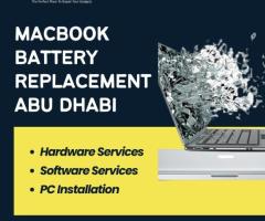 MacBook Battery Replacement in Abu Dhabi – FixSpotElectronics