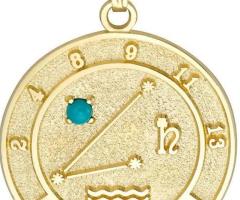 Aquarius Zodiac Pendant: Celebrate Your Star Sign