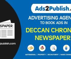 deccan chronicle advertisement