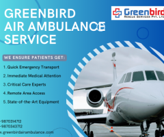 Get Air Ambulance Service in Dibrugarh For Critical Patient Shifitng