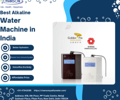 Best Alkaline Water Machine in India – Chanson Water Ionizers