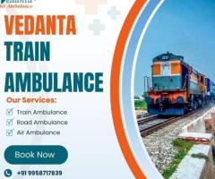 Take Vedanta Train Ambulance from Patna with Unique Medical Treatment