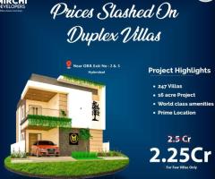 Your Key to Happiness: Villas in Kollur, Hyderabad Are Calling