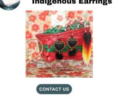 Stunning Indigenous Earrings from Shawish Market