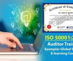 ISO 50001 Certified Auditor Training Online