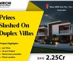 Searching for Affordable Luxury Villas in Kollur, Hyderabad?