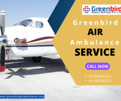 Greenbird Air Ambulance Service in Delhi For Patient Transport