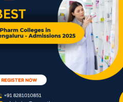 Best B.Pharm Colleges in Bengaluru - Courses, Fees, Admissions 2025-26, Placements - 1