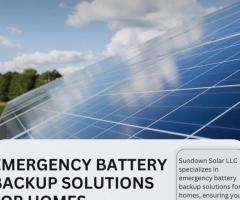 Emergency Battery Backup for Homes