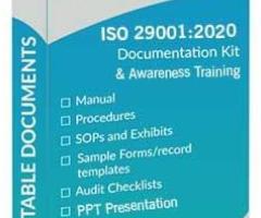 ISO 29001 Documents and Training kit