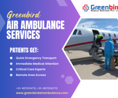 Air Ambulance Service in Bangalore For Critical Patient Shifting