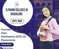 Top B.Pharm Colleges in Bengaluru - Courses, Fees, Admissions 2025-26, Placements